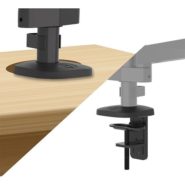 B-Tech BT7353/B uchwyt / stojak do monitorów 81,3 cm (32") Biurko Czarny