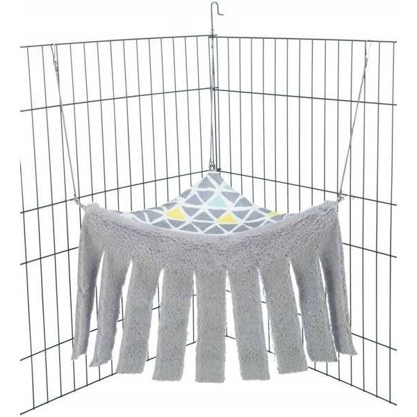 Trixie Sunny cave w/hammock, hamster, 41×27×23 cm, multicolor/grey