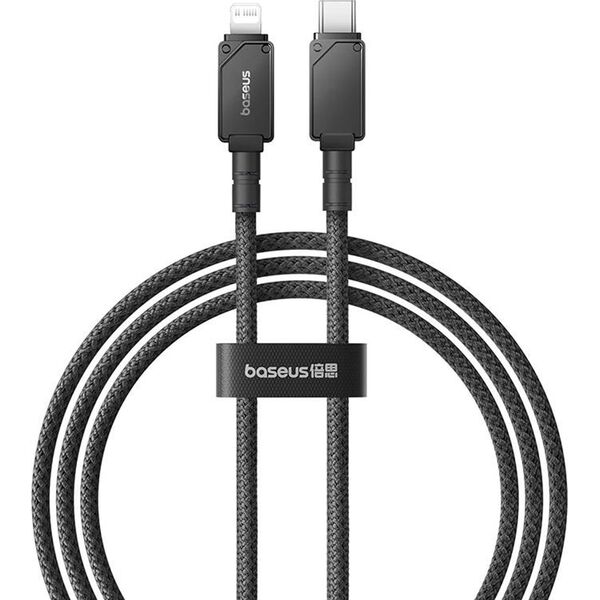 Kabel USB Baseus USB-C - Lightning 1 m Czarny (P10355803111-00)
