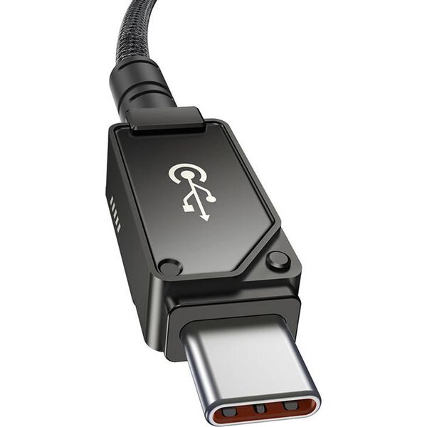 Kabel USB Baseus USB-C - Lightning 2 m Czarny (P10355803111-01)