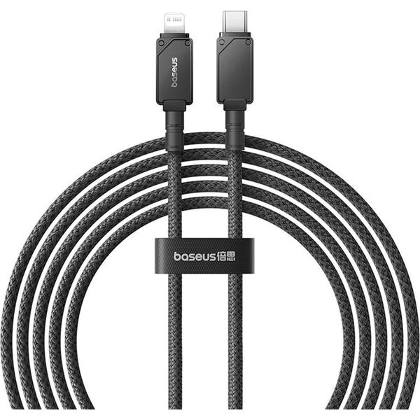 Kabel USB Baseus USB-C - Lightning 2 m Czarny (P10355803111-01)
