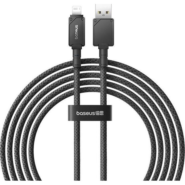 Kabel USB Baseus Kabel szybkiego ładowania Baseus USB do IP 2,4A,2m (Czarny)