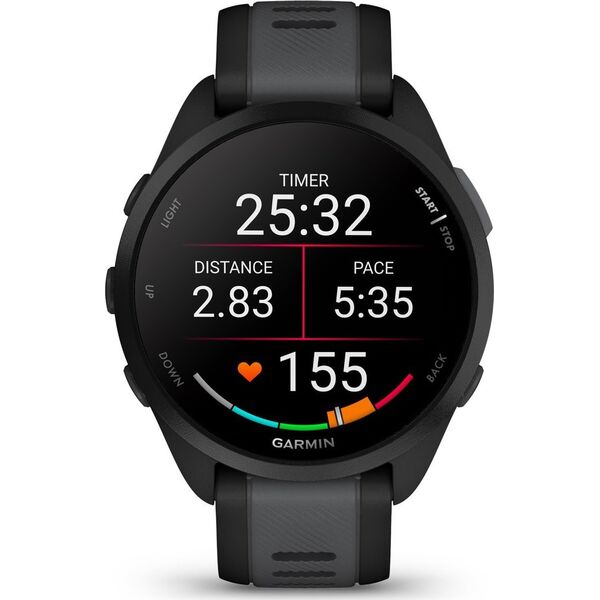 Garmin Αθλητικό ρολόι SMARTWATCH FORERUNNER 165 MUSIC BLACK