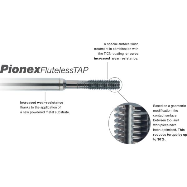 Ghring Machine tap GUHRING HSS-E-PM Pionex 4646 M3 x 0.5