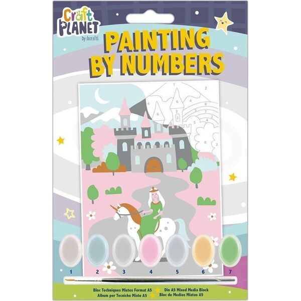 Malowanie po numerach - craft planet - fairytale