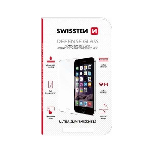 Swissten Szkło hartowane 9H do Apple iPhone 7 Plus / iPhone 8 Plus (SW-T-IPH-8PL)