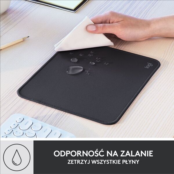 Mysz Logitech Logitech myš Corded M110 tichá, šedá, EMEA + Studio Series - GRAPHITE (956-000049)