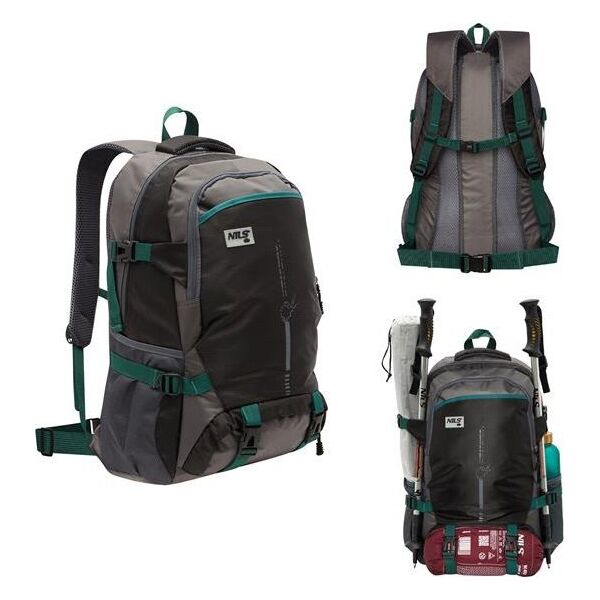Plecak turystyczny Nils Extreme NC1736 PLECAK TURYSTYCZNY CZARNY RANGE 45L NILS CAMP