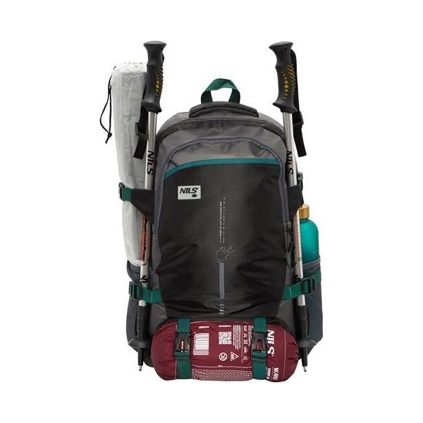 Plecak turystyczny Nils Extreme NC1736 PLECAK TURYSTYCZNY CZARNY RANGE 45L NILS CAMP