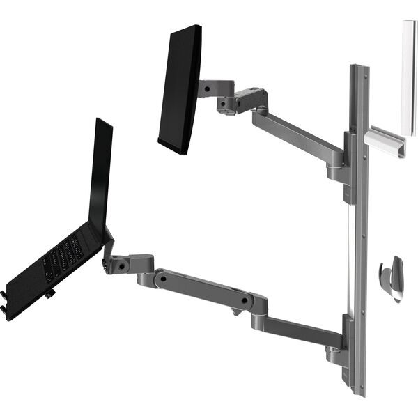 ERGOTRON LX PRO ARM WALL MOUNT SYSTEM darkgrey