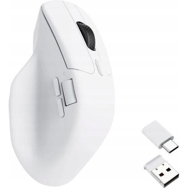 Mysz Keychron Keychron M6 Wireless (1000Hz) White Belaidė Pelė (Balta)
