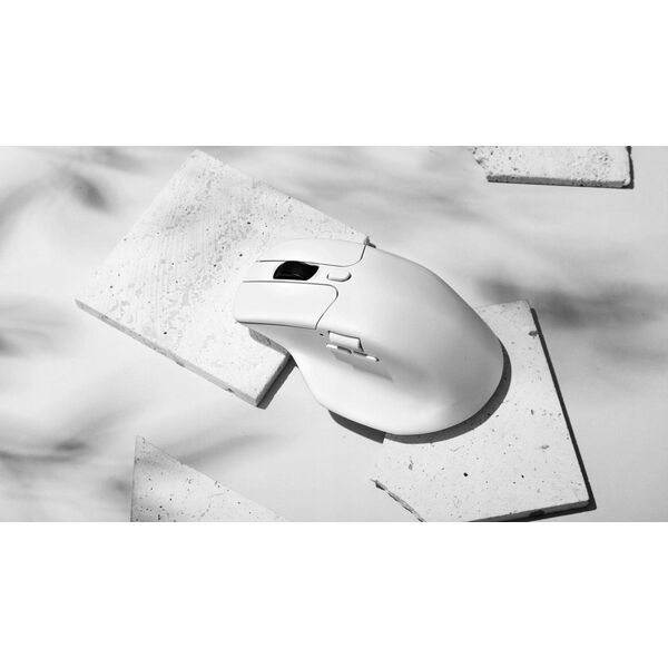 Mysz Keychron Keychron M6 Wireless (1000Hz) White Belaidė Pelė (Balta)