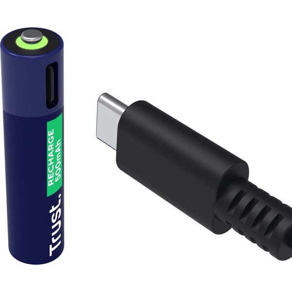Trust Akumulator USB-C AAA 4-pak + kabel (25671)