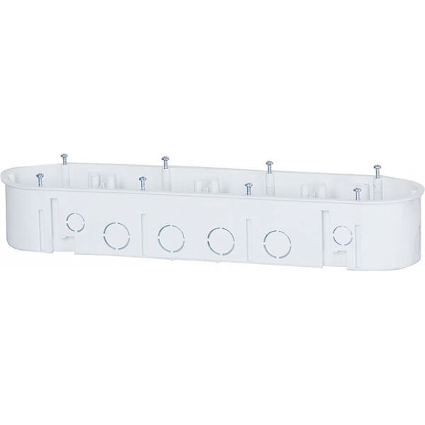 PAKPLAST Puszka podtynkowa PK4X60WT z wkrętem 4X60 Pak-plast - PK4X60WT