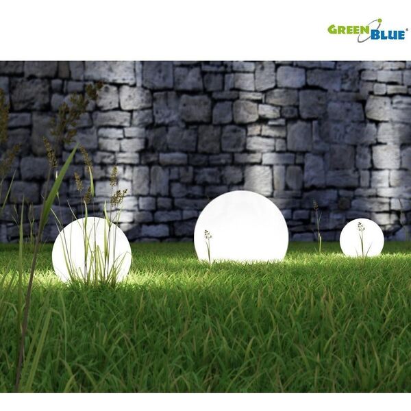 GreenBlue Solarna lampa kula 25x58 ogrodowa GB166 W-GB166