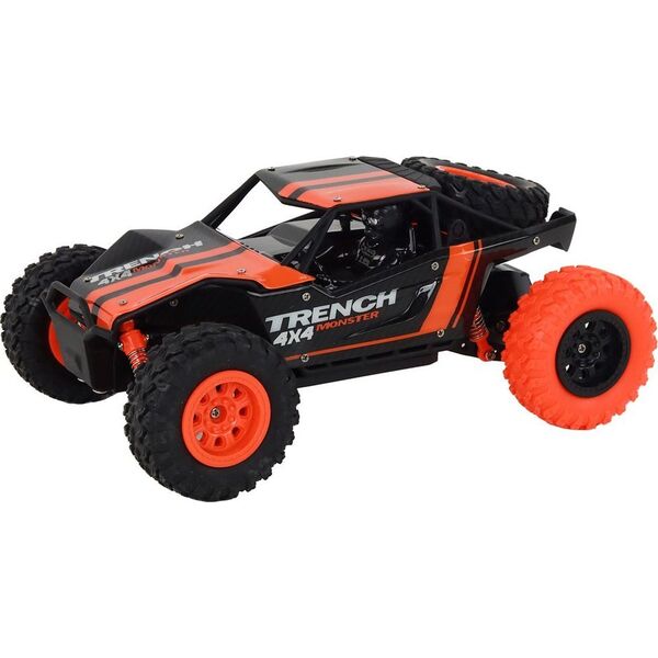 LeanToys Autko Terenowe Zdalnie Sterowane R/C 1:24 Pomarańczowe