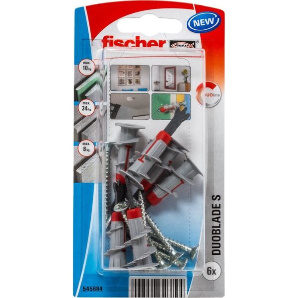 Fischer Kaisciai gipso kart. DUOBLADE S, 6vnt. () - 4048962323795