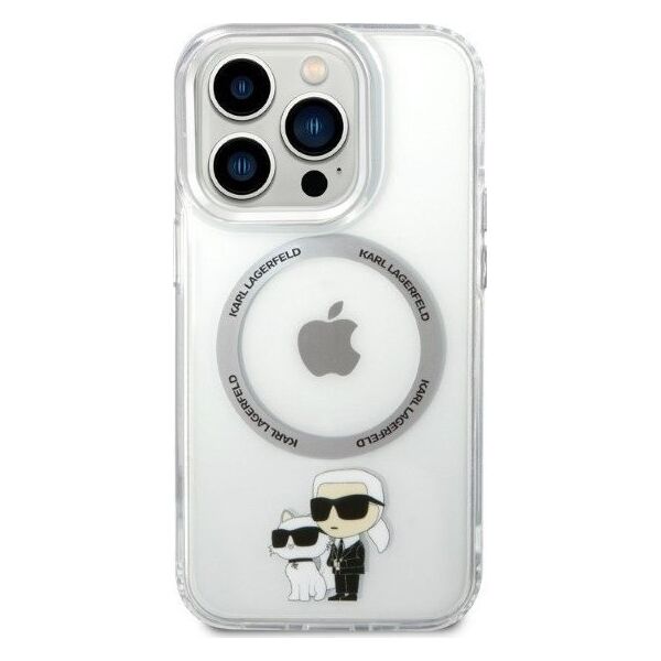 Karl Lagerfeld ETUI KARL TRANSPARENT MAGSAFE DO IPHONE 14 PRO MAX uniwersalny