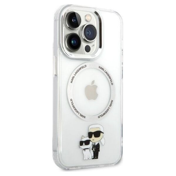 Karl Lagerfeld ETUI KARL TRANSPARENT MAGSAFE DO IPHONE 14 PRO MAX uniwersalny