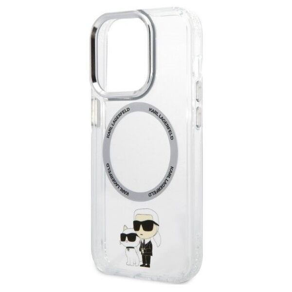 Karl Lagerfeld ETUI KARL TRANSPARENT MAGSAFE DO IPHONE 14 PRO MAX uniwersalny