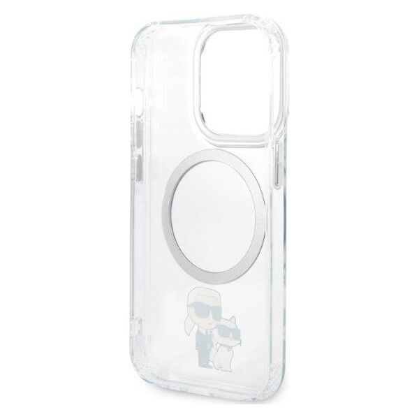 Karl Lagerfeld ETUI KARL TRANSPARENT MAGSAFE DO IPHONE 14 PRO MAX uniwersalny