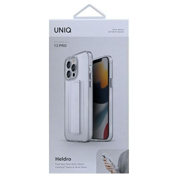 PanzerGlass Etui UNIQ Heldro Apple iPhone 13 Pro przezroczysty/clear