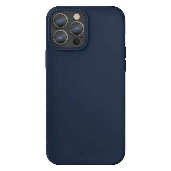 Uniq Etui UNIQ Lino Apple iPhone 13 Pro Max niebieski/marine blue