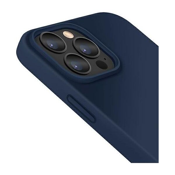 Uniq Etui UNIQ Lino Apple iPhone 13 Pro Max niebieski/marine blue