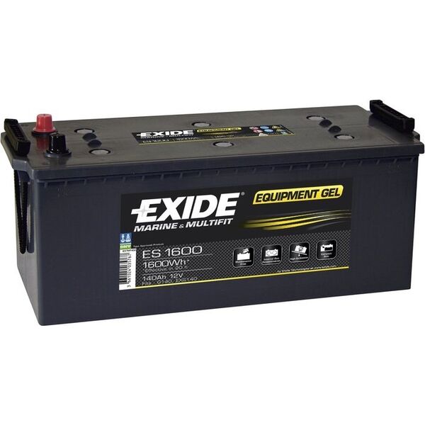 Μπαταρία 12V 140Ah/900A EQUIPMENT GEL/ΖΕΛ MARINE/RV (L+ Τυπικός πόλος) 513x223x223 B0 (Ζελέ)