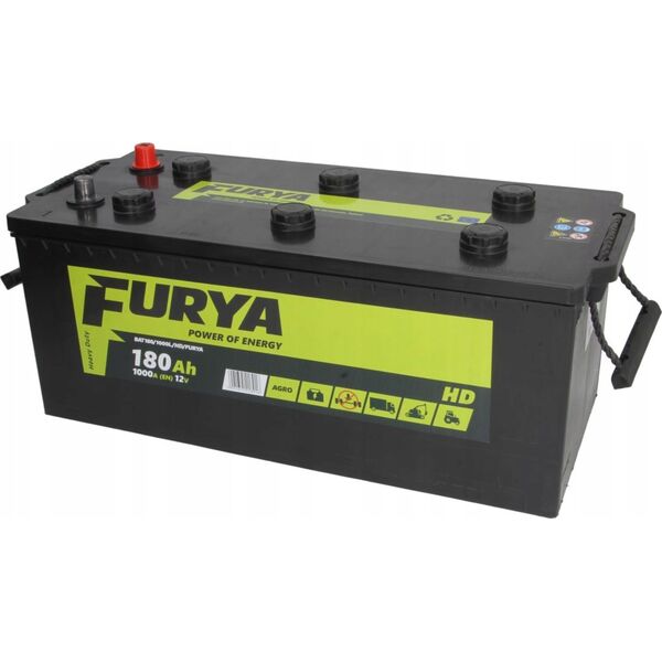 Μπαταρία 12V 180Ah/1000A AGRO HD (L+ Τυπικός πόλος) 513x223x223 B00 - χωρίς βάση στερέωσης (Εκκίνησης)