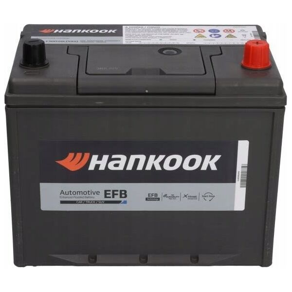 Μπαταρία HANKOOK 12V 75Ah/760A START&STOP EFB (P+ τυπικός πόλος) 257x172x226 B1 (efb/εκκίνησης)