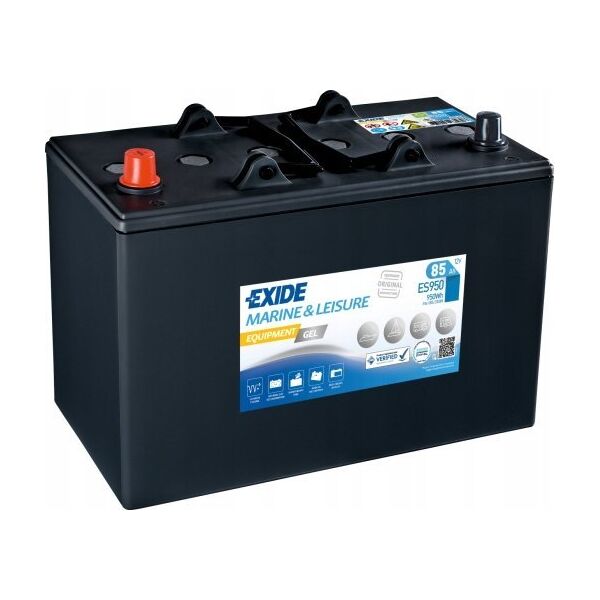 Μπαταρία EXIDE 12V 85Ah/460A EQUIPMENT GEL/ΖΕΛ MARINE/RV (L+ biegun standardowy) 350x175x235 B0 (ζελέ)