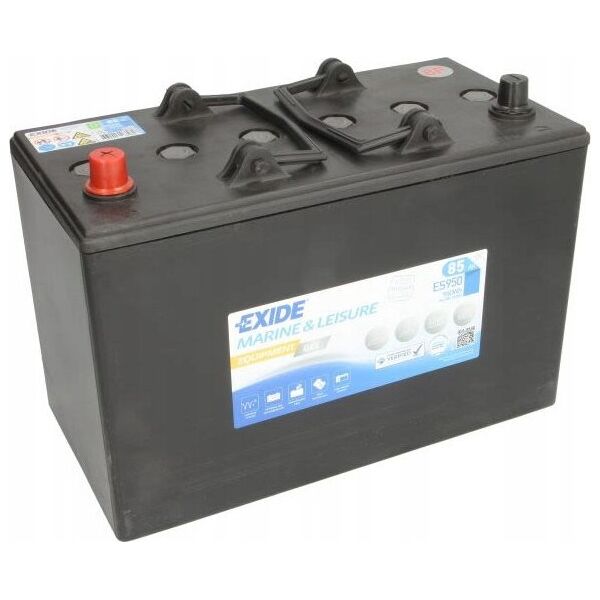 Μπαταρία EXIDE 12V 85Ah/460A EQUIPMENT GEL/ΖΕΛ MARINE/RV (L+ biegun standardowy) 350x175x235 B0 (ζελέ)