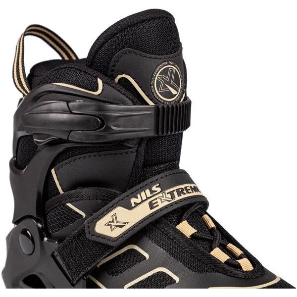 Rolki Nils Extreme NA14174 rekreacyjne regulowane czarne r. 35-38
