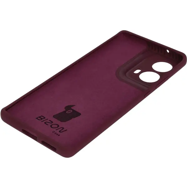 Bizon Soft Case Motorola Moto G85 5G dark purple