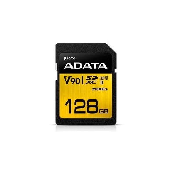 Karta ADATA Premier One SDXC 128 GB Class 10 UHS-II/U3 V90 (ASDX128GUII3CL10-C)
