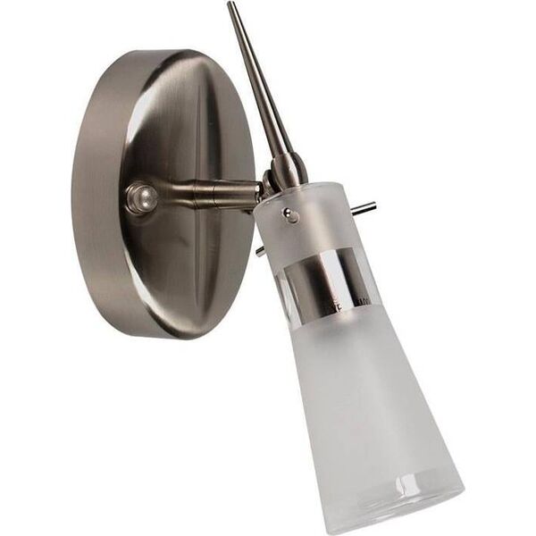Kinkiet Candellux Kinkiet satyna nikiel lampa ścienna Tira 21-64434