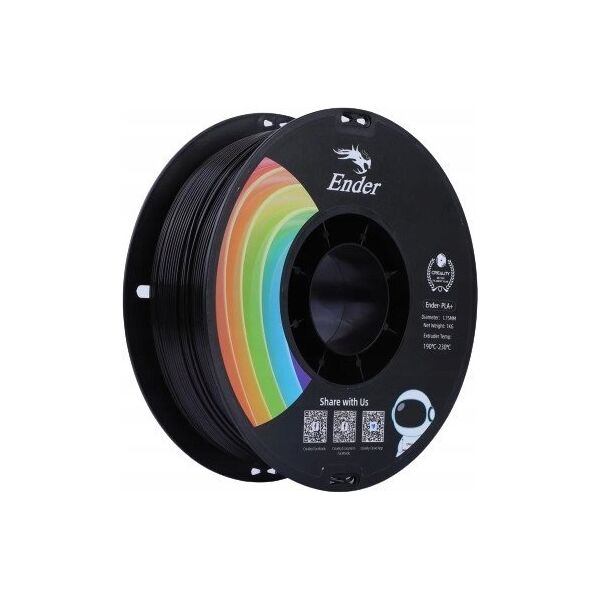 Creality Filament Ender-PLA Plus 1kg 1,75mm Black (3301010306)