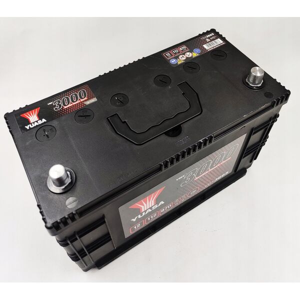 Μπαταρία 12V 112Ah/870A 3000 Series Super Heavy Duty (P+ Standardowy) 346x173x236 B01 (Εκκίνησης)