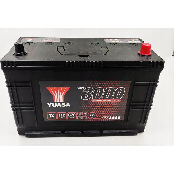 Μπαταρία 12V 112Ah/870A 3000 Series Super Heavy Duty (P+ Standardowy) 346x173x236 B01 (Εκκίνησης)