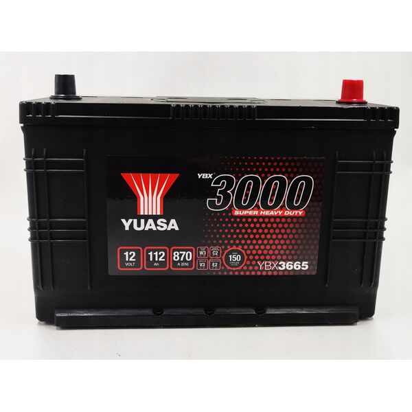 Μπαταρία 12V 112Ah/870A 3000 Series Super Heavy Duty (P+ Standardowy) 346x173x236 B01 (Εκκίνησης)
