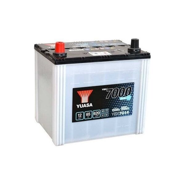 Μπαταρία YUASA 12V 65Ah/620A START&STOP EFB YBX7000 EFB Start Stop Plus (L+ λεπτός πόλος (ιαπωνικά οχήματα)) 232x173x225 B00 (efb/εκκίνησης)