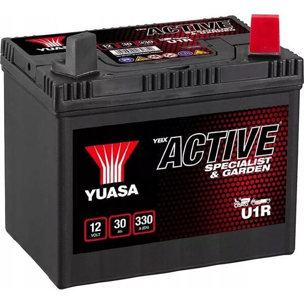 Μπαταρία Οξέος/Εκκίνησης YUASA 12V 30Ah 330A P+ Χωρίς Συντήρηση 194x125x178mm Έτοιμη U1R