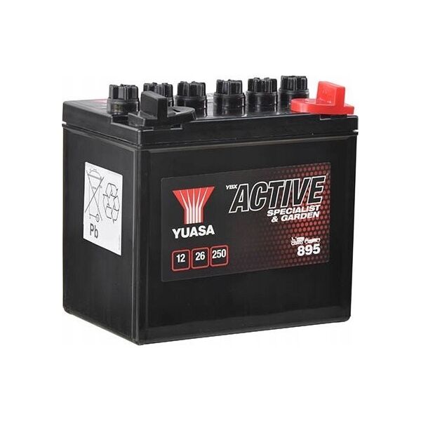 Μπαταρία Μολύβδου/Εκκίνησης YUASA 12V 26Ah 250A P+ Χωρίς Συντήρηση 187x127x181mm Έτοιμη για χρήση 895 ταιριάζει σε: ARCTIC CAT PROWLER, CF MOTO CF, TRACKER, UF, ZF, HARLEY DAVIDSON FLH 500-1868 1979-2022