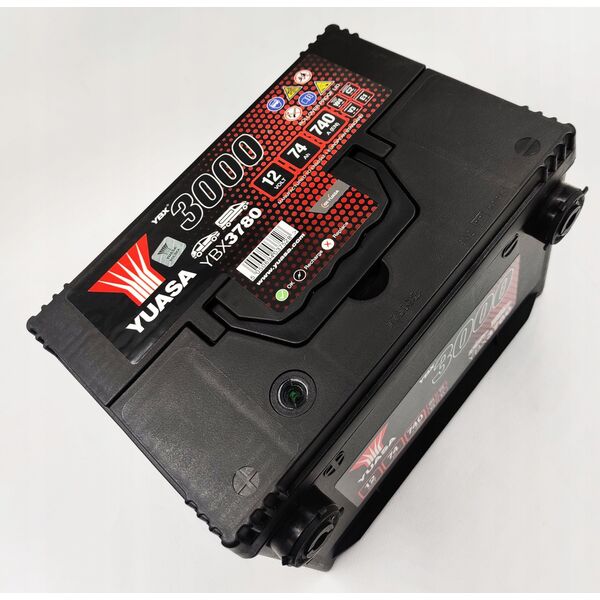 Μπαταρία YUASA 12V 74Ah/740A YBX3000 SMF 260x181x185 B01 (εκκίνησης)