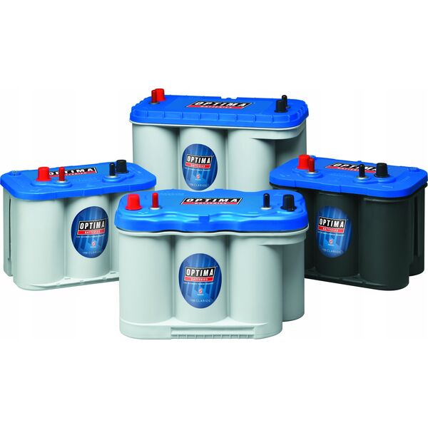 Μπαταρία OPTIMA 12V 75Ah/975A AGM Orbital BLUE (P+ τυπικός πόλος) 325x165x238 B01 - βάση ύψους 10,5 mm (agm/εκκίνησης-τροφοδοσίας)