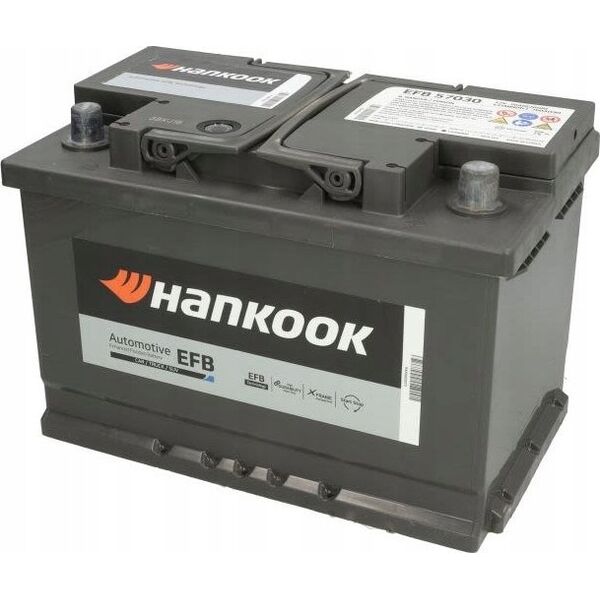Μπαταρία HANKOOK 12V 70Ah/760A START&STOP EFB (P+ standardowy) 277x174x190 B13 (efb/rozruchowy)