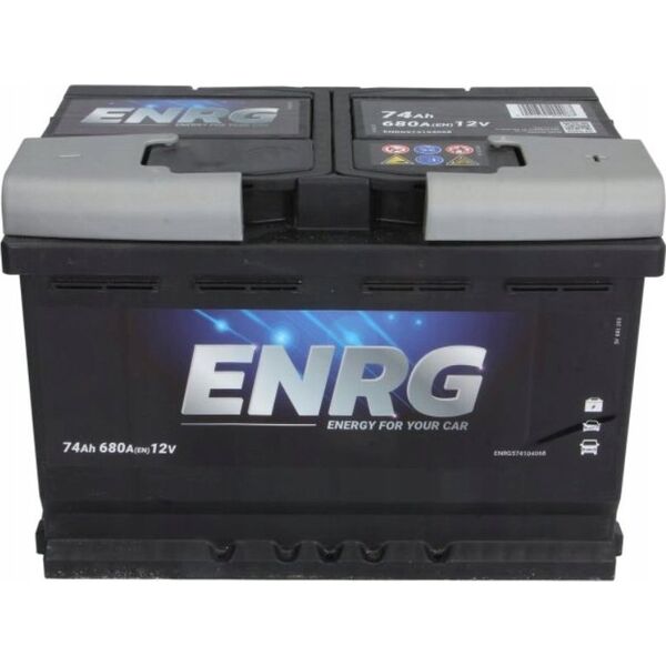Μπαταρία ENRG 12V 72Ah/680A CLASSIC (P+ τυπικός πόλος) 278x175x175 B13 - βάση ύψους 10 5 mm (εκκίνησης)