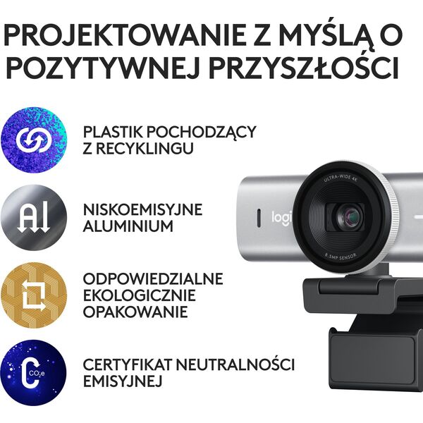 Kamera internetowa Logitech MX Brio 4K Ultra HD (960-001554)