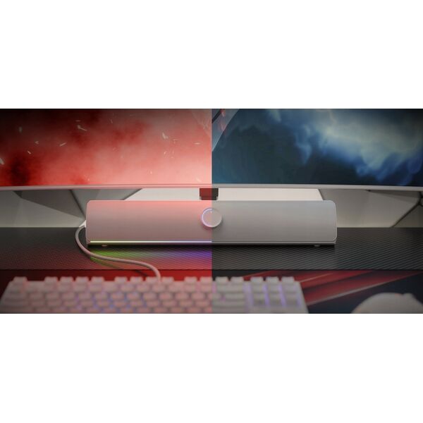 Ηχομπάρα Genesis SOUNDBAR GENESIS HELIUM 312BT 2.0 BLUETOOTH ΛΕΥΚΟ